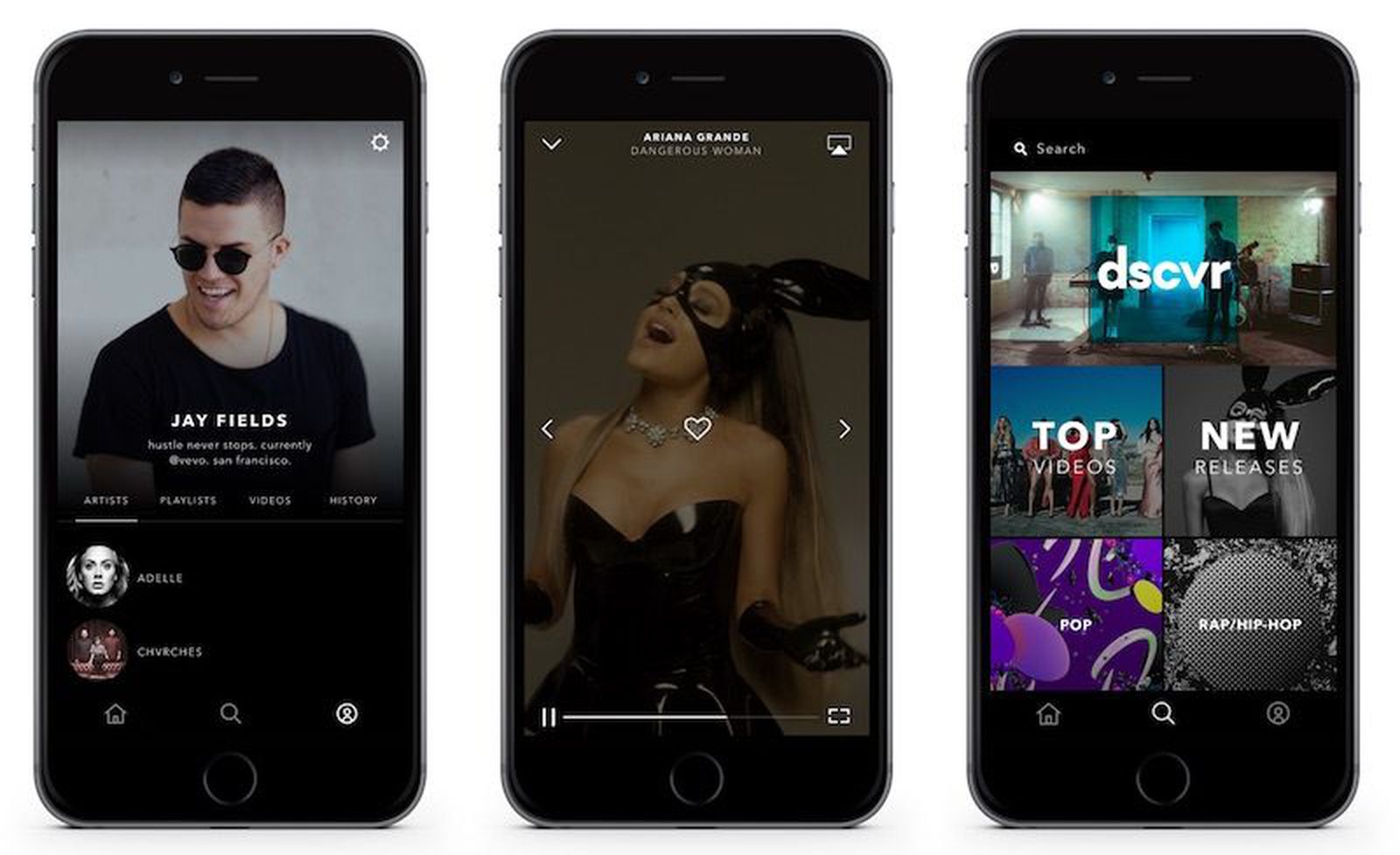 Vevo App Gets Redesign, Adds User Profiles and Curated Music Playlists ...