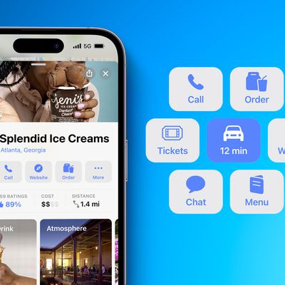 Apple Maps Food Tickets and Reservations