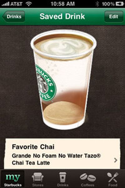 111541 starbucks fave drink