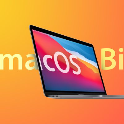 macOS Big Sur Feature Orange