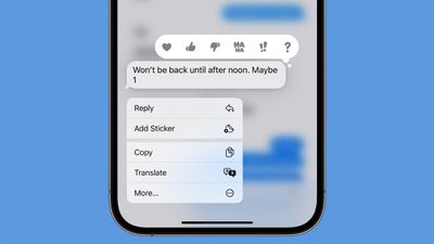 iOS 17 2 Antwort-Sticker-Tapback