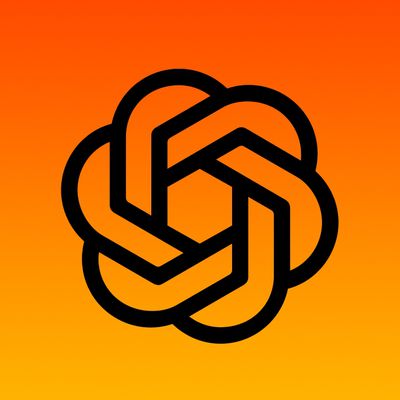 openai logo orange