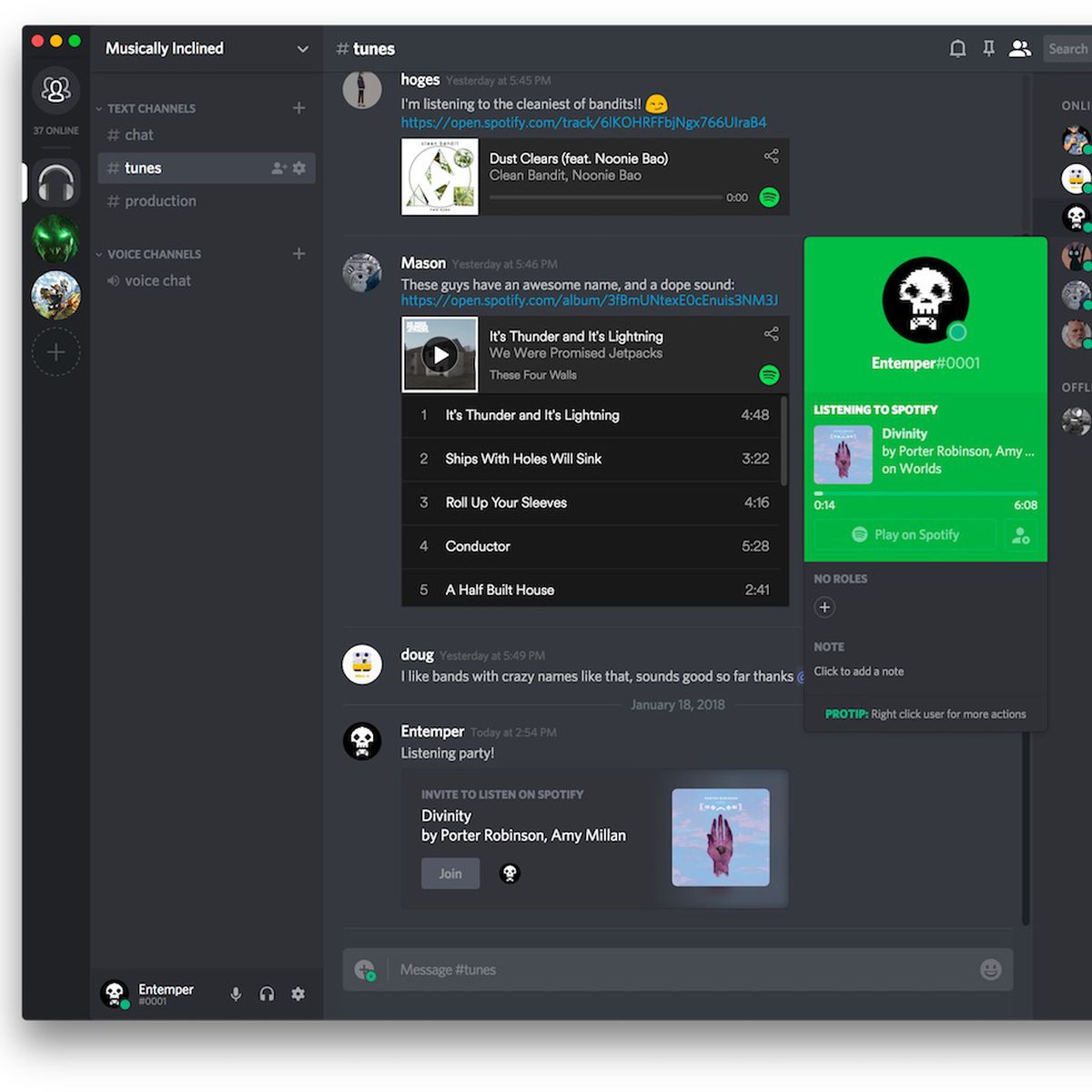 Discord Desktop Apps Gain Deep Spotify Integration Including Real