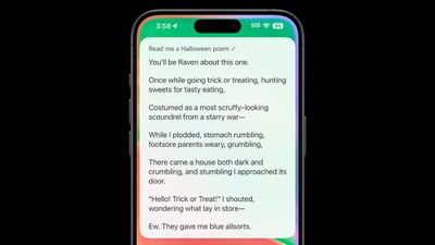 Poema de Halloween de Siri