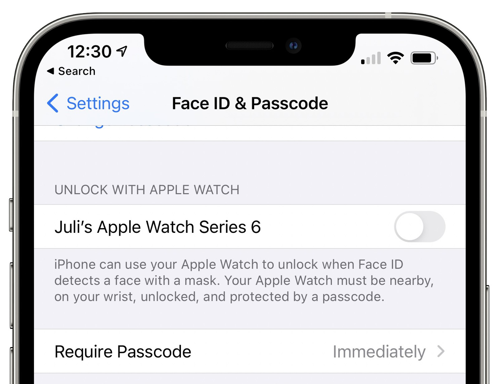 Buka iPhone kini bisa pakai Apple Watch.