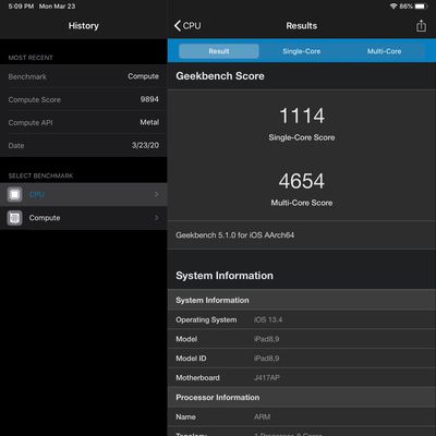 ipadpro2020geekbench