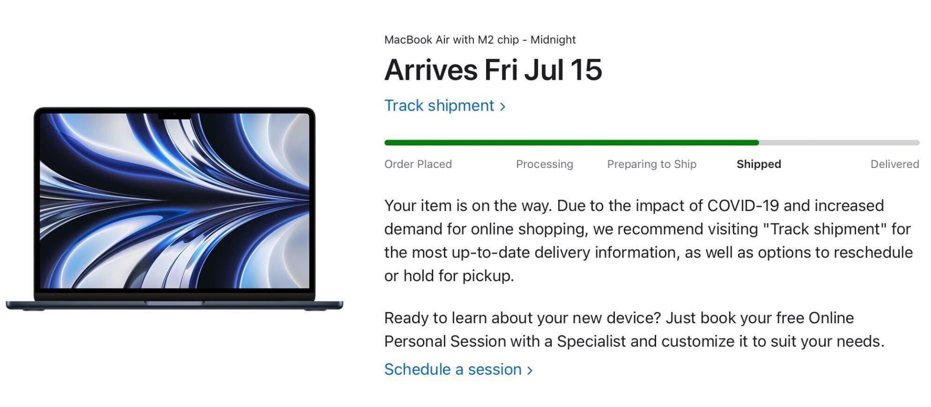 First M2 MacBook Air Orders Begin Shipping Out to Customers Ahead of July 15 Lau..