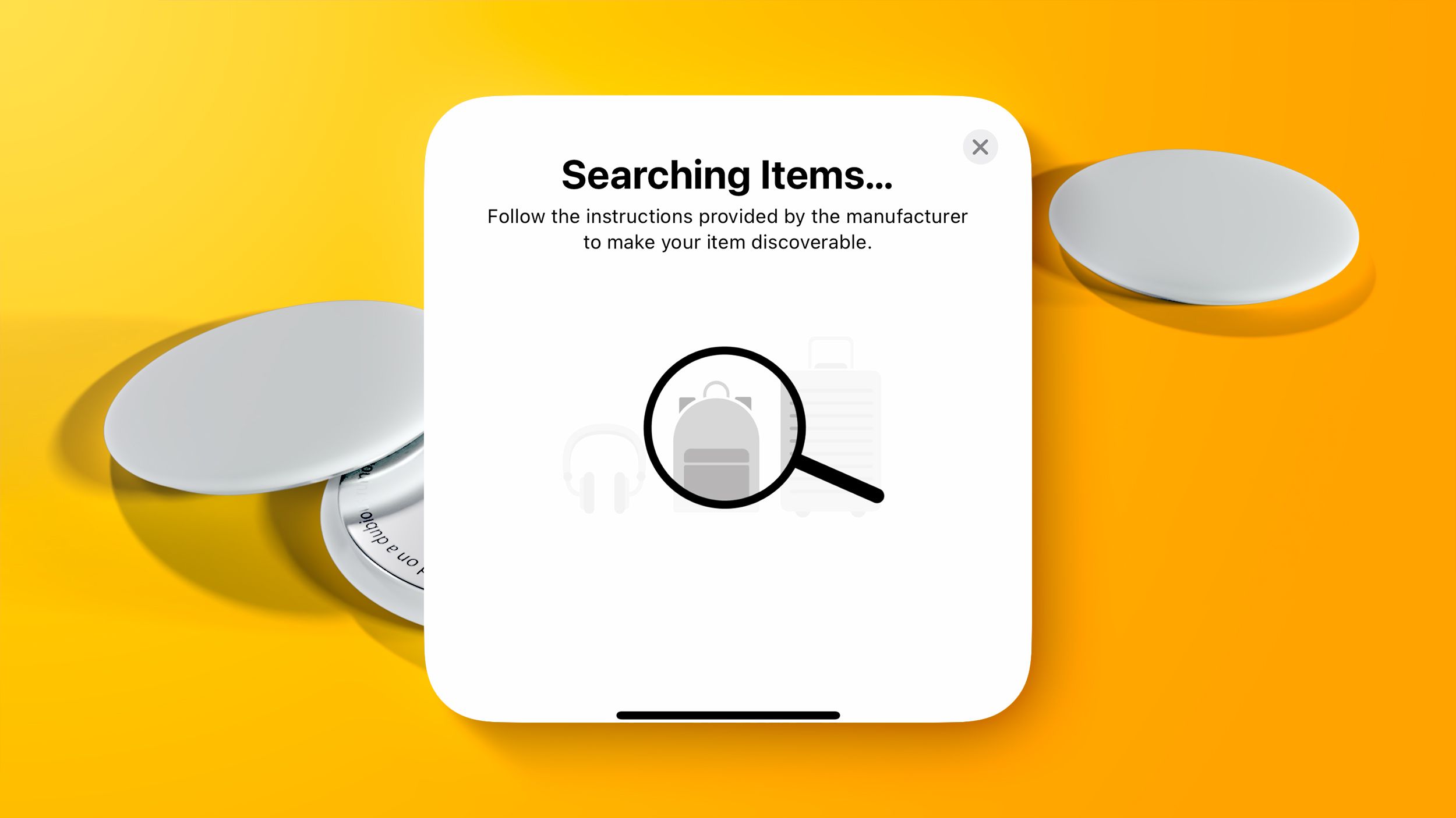 Safari allows users to enable the “Hidden Items” tab in “Find My” application before AirTags is released