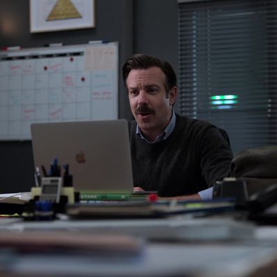 ted lasso macbook scene