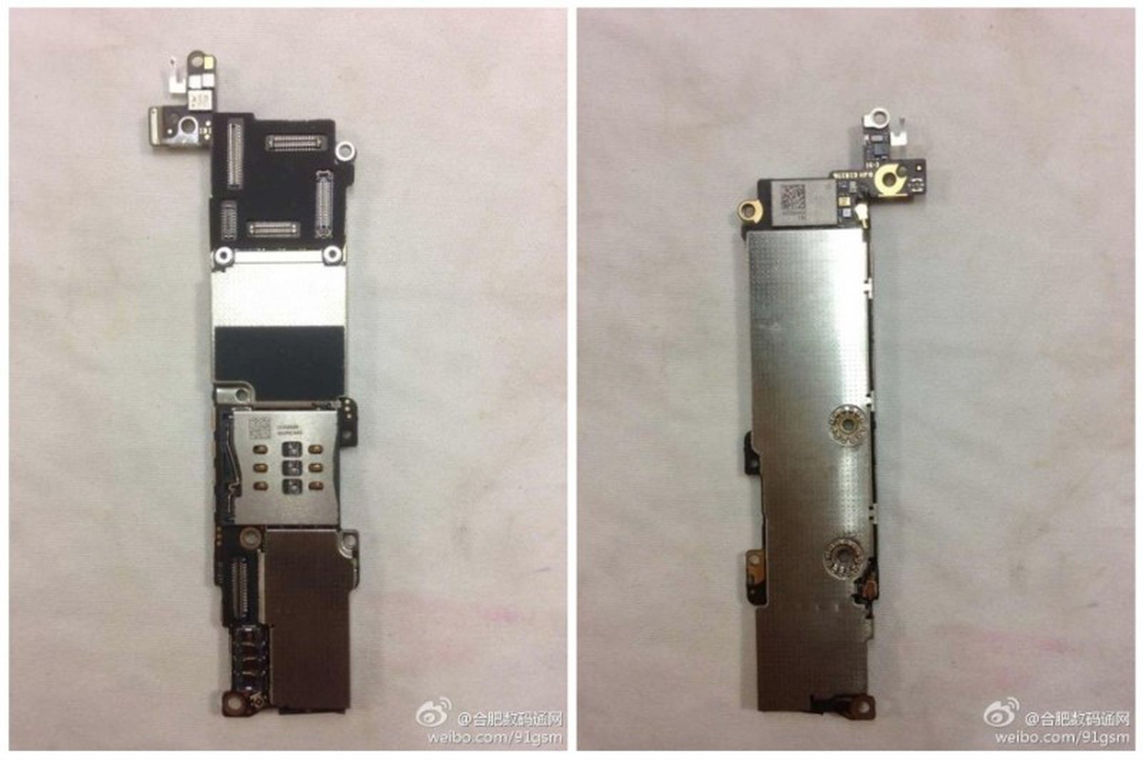 Photos of Alleged iPhone 5C Logic Board Surface, Appears Very Similar