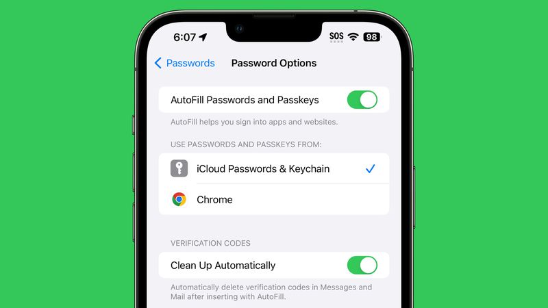 ios 17 email verification code