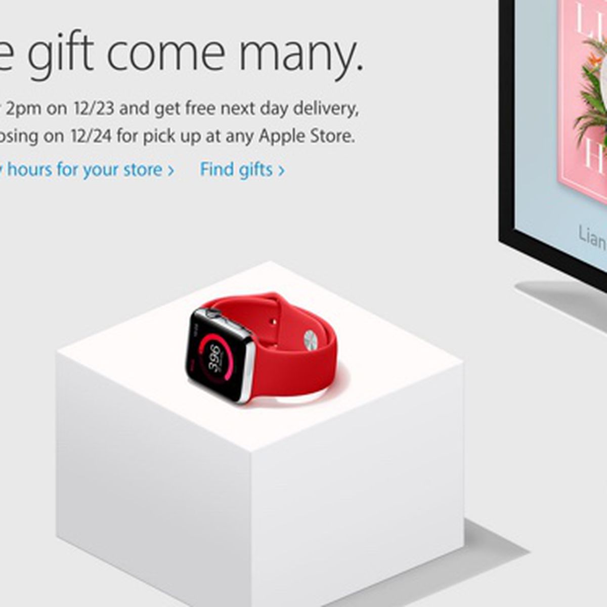 Apple Offering Free Next Day Delivery On December 23 - MacRumors