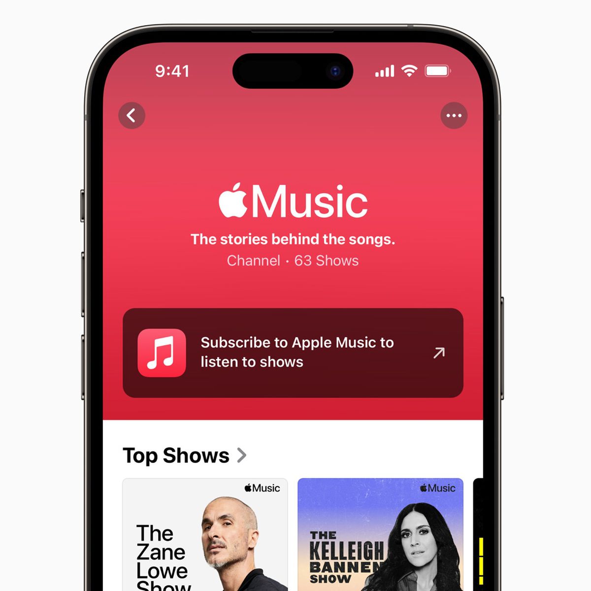Apple music shows
