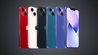 تتميز تشكيلة iPhone 14 باللون الأسود