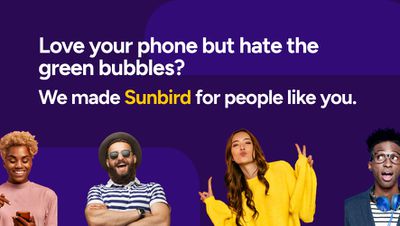 Приложение Sunbird с поддержкой iMessage для Android возвращается в Google Play Store