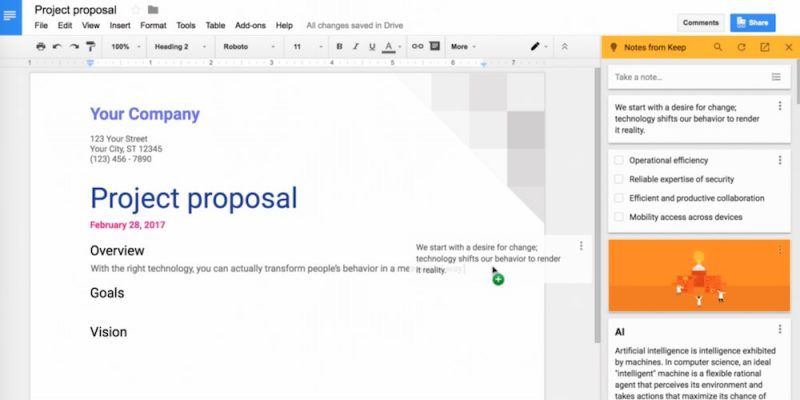 Google Keep Ios Notes Now Integrate With Google Docs On The Web