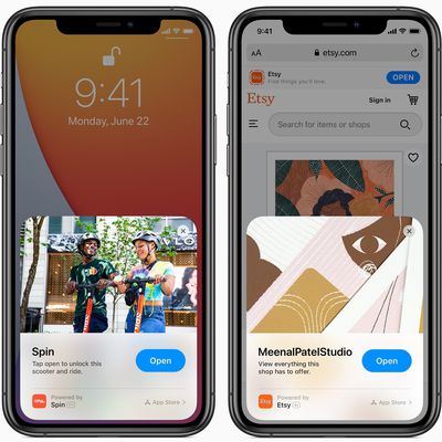 ios 14 app clips