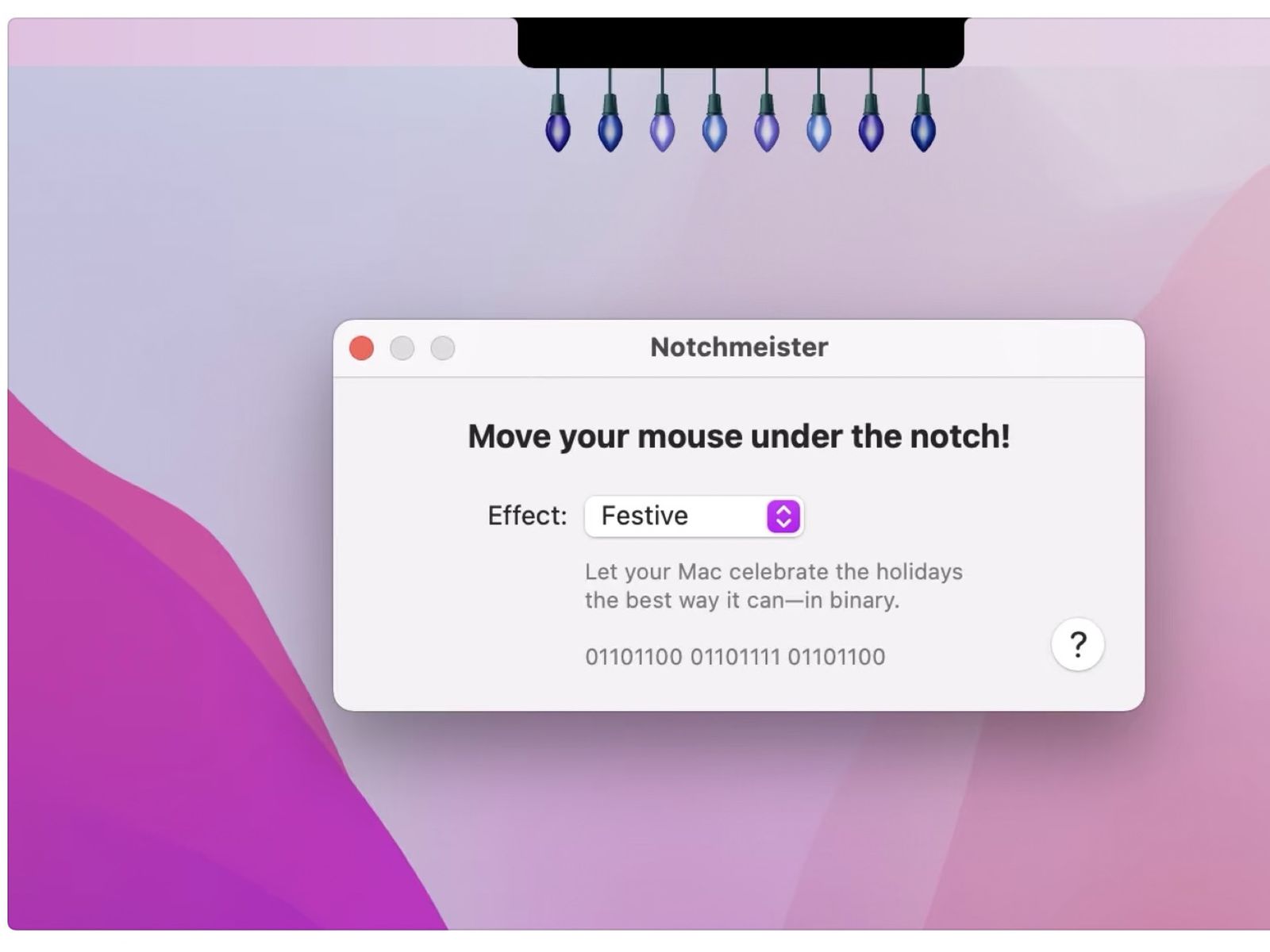 Notchmeister' Lets You Decorate the Notch on Your MacBook Pro - MacRumors