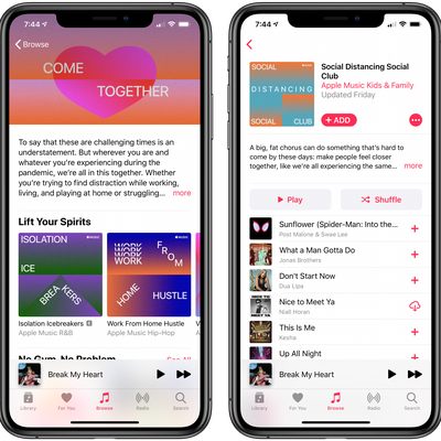 apple music new playlists