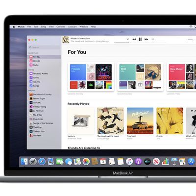 macos catalina apple music