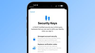 اطلاعات کلیدهای امنیتی ios 16 3