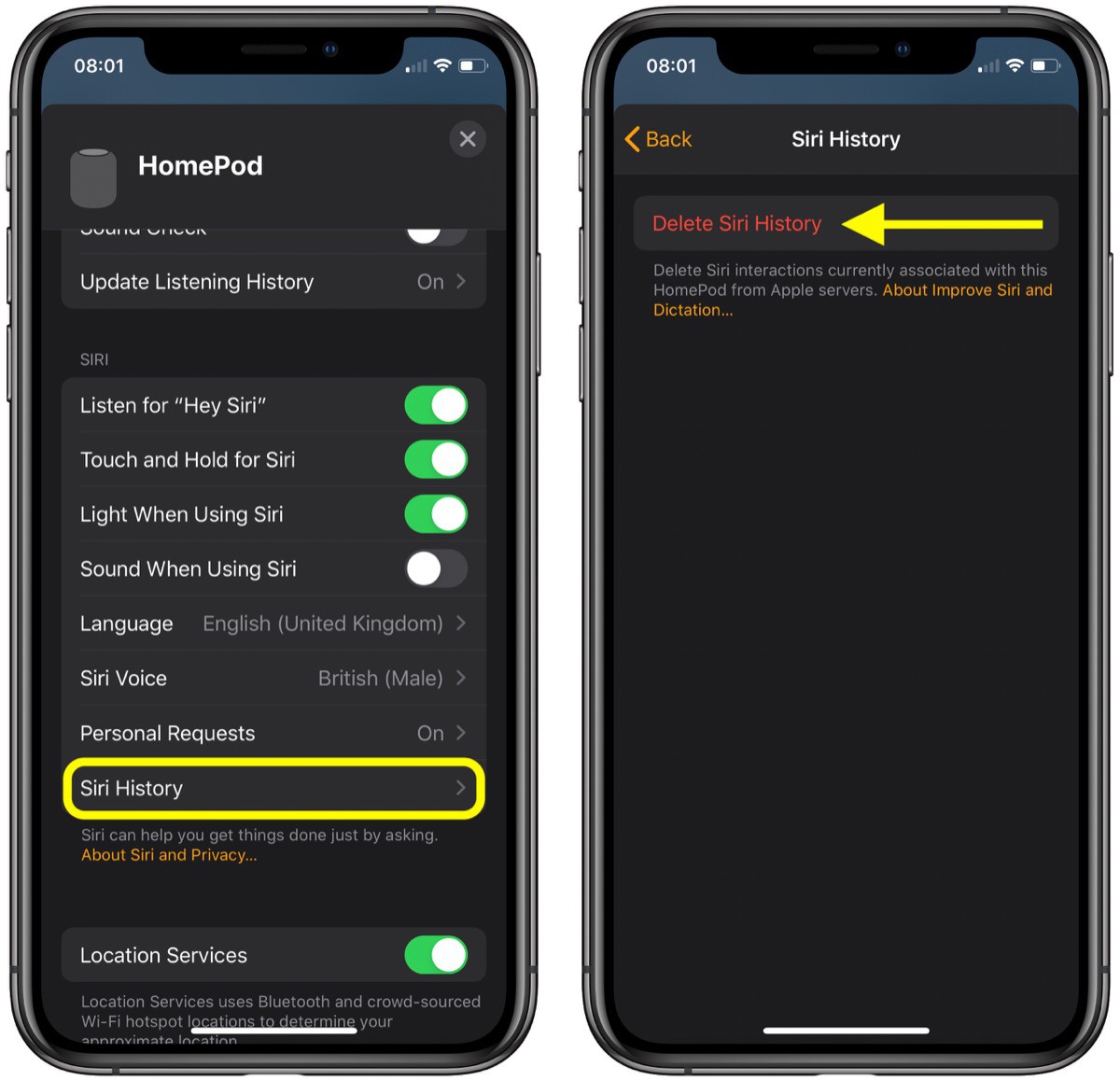 How to Delete Siri Audio History and Opt Out of Siri Audio