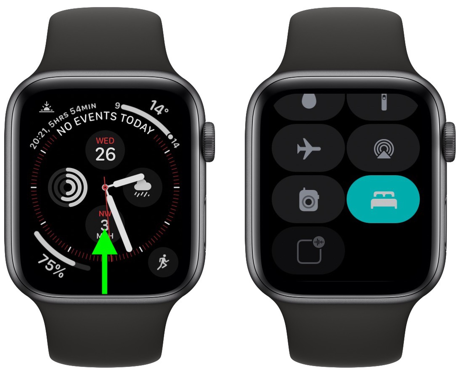 Apple Watch Goes To Sleep Mode