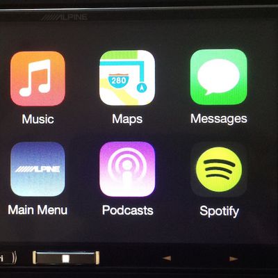 alpine carplay home