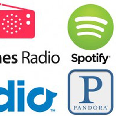 music streaming logos