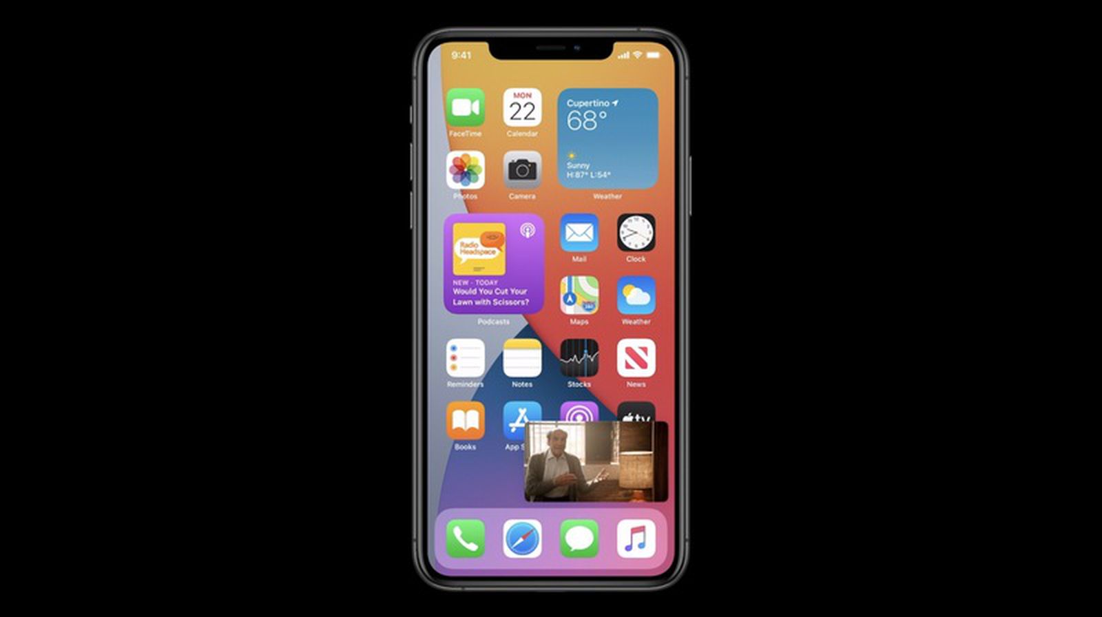 iOS 14 Includes Picture-in-Picture Mode for iPhone - MacRumors