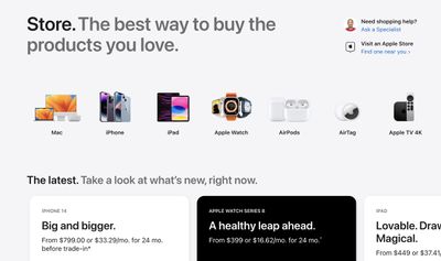 Apple Online Store 2022 - اپل استور با مشکلات بسیاری در حال حاضر از کار افتاده است [Updated]