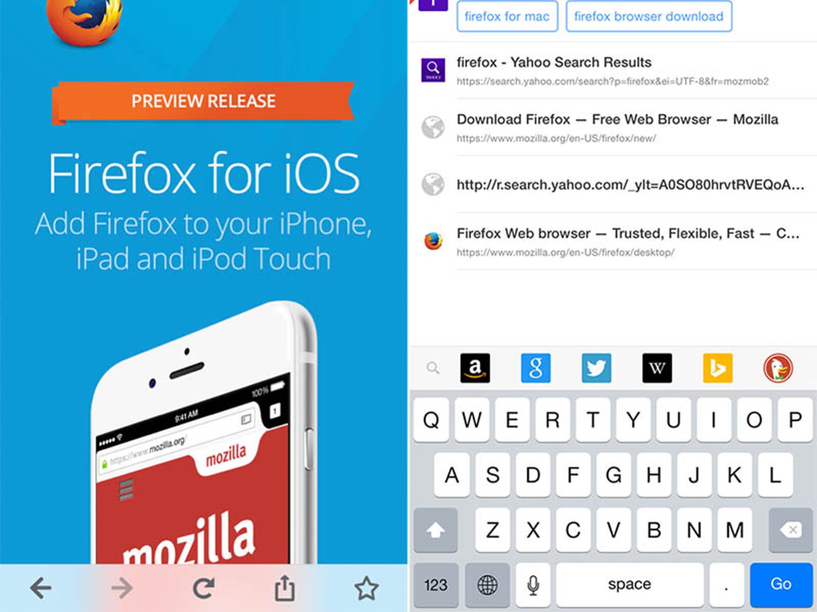 Firefox For Ios Soft Launches In New Zealand Macrumors