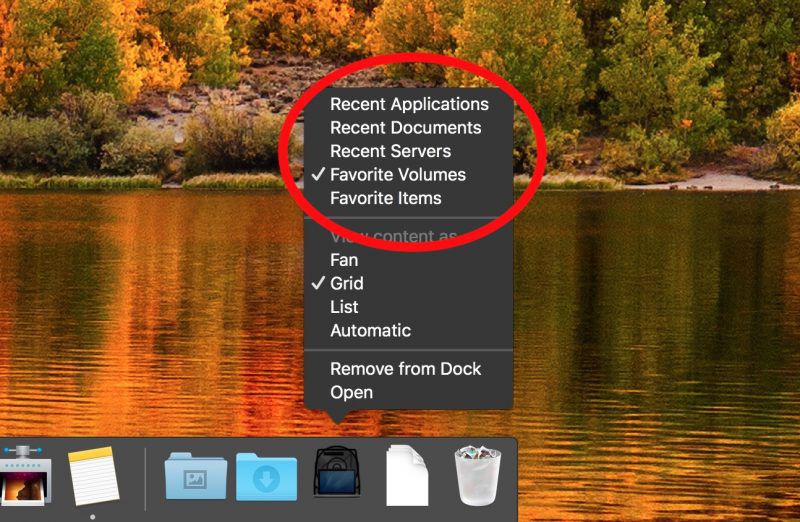 How to Add a Recent or Favorite Items Stack to Your Mac's Dock - MacRumors