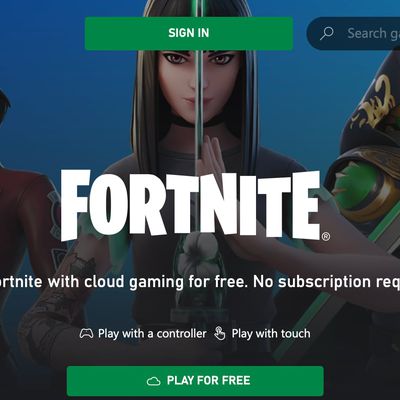 fortnite microsoft cloud gaming