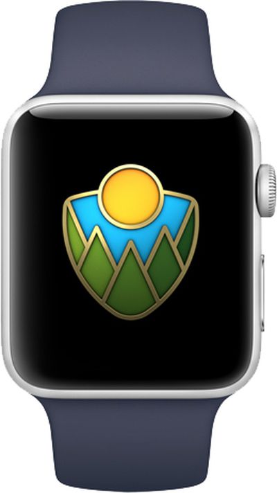 apple watch activity challenge national parks