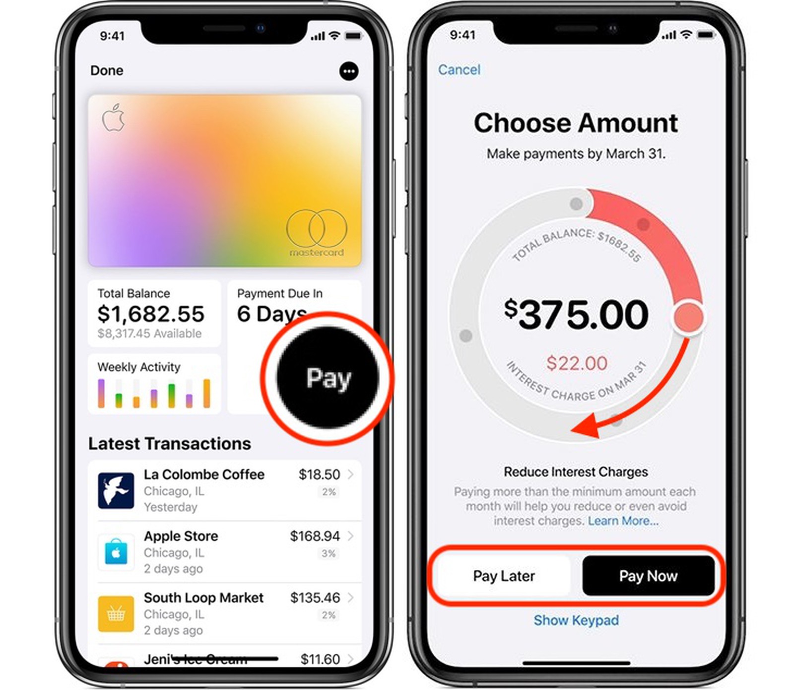 make payments on apple watch series 4