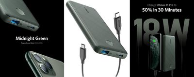anker green charger