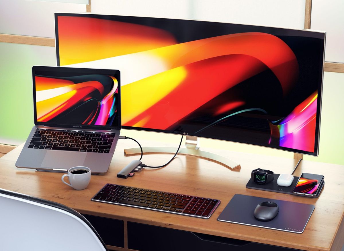 satechi usb c multi port adapter ethernet image
