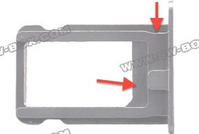iphone 5 sim tray annotated