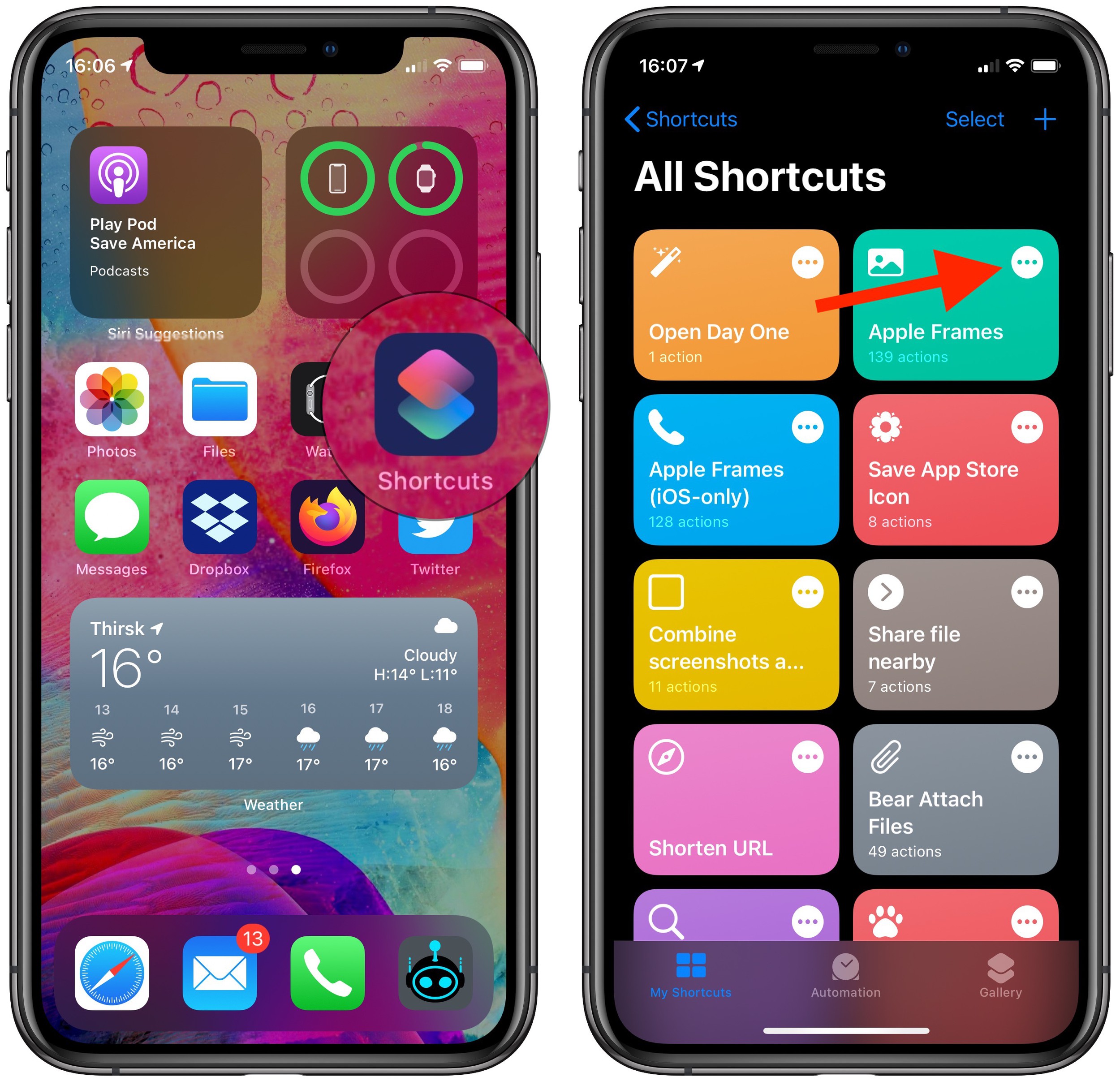 How to Add a Shortcut From the iOS Shortcuts App to Your Home Screen ...