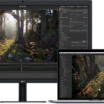 macbook pro lg ultrafine 2018