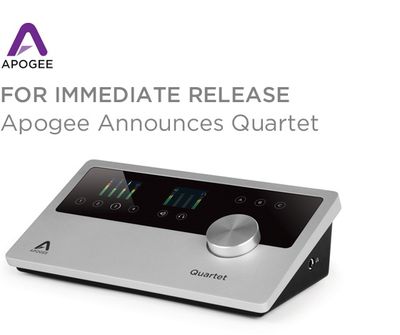 apogee quartet