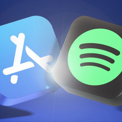 app store blue banner spotfiy