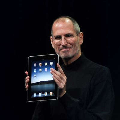 steve jobs ipad 2010