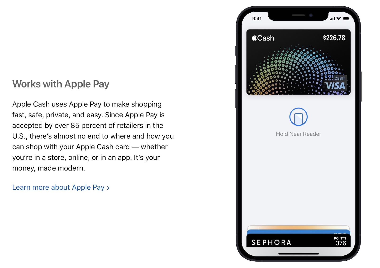 New Apple Cash Accounts Now Branded as Visa Cards - MacRumors