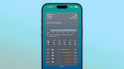 ios 27 weather app widget
