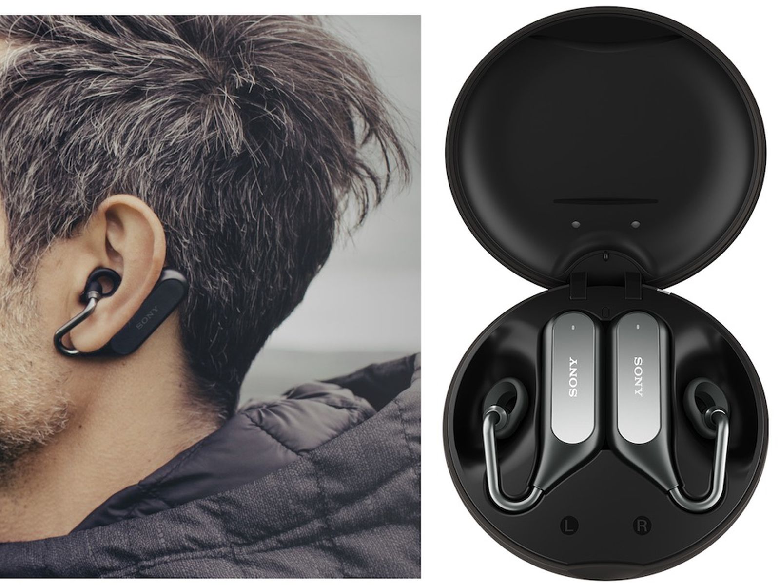 美品】SONY XPERIA Ear Duo XEA20 Black イヤーピースS,L未使用【匿名 ...