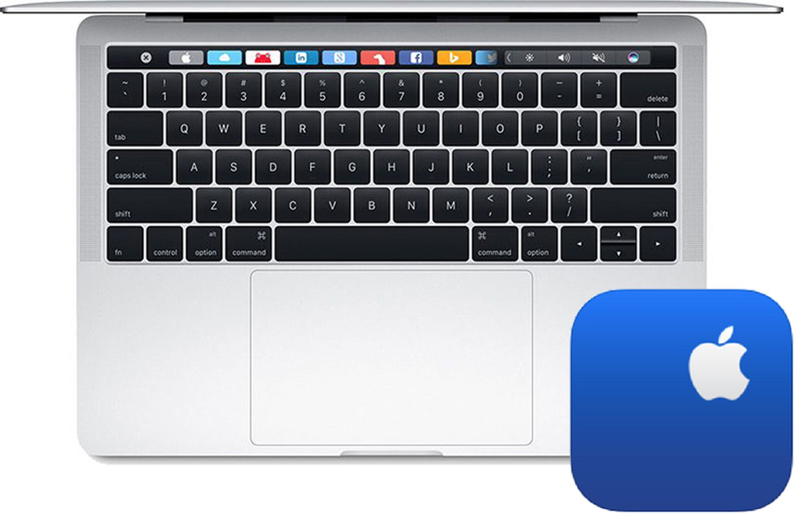 US English Keyboard with Mini Enter Key for MacBook Pro Retina 13inch A1708