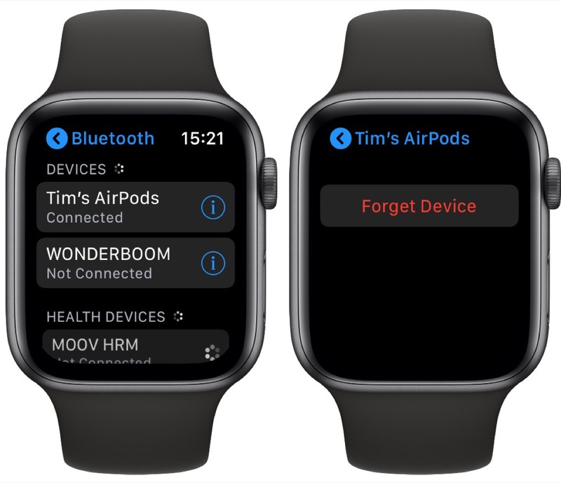 apple watch 4 airpods