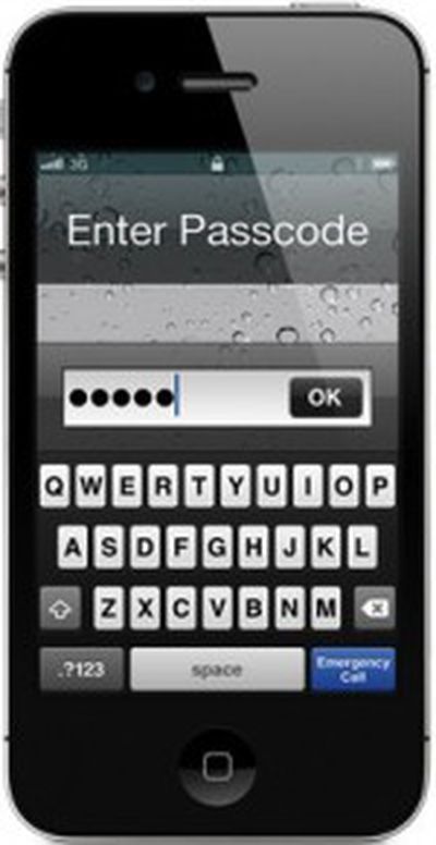 iphone passcode